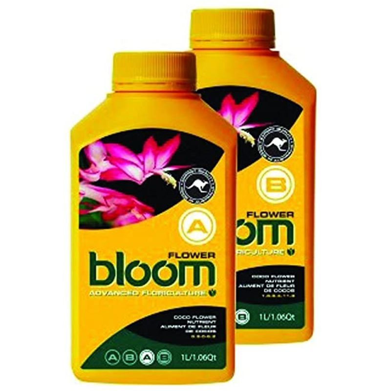 Bloom Yellow Bottles Flower A&B