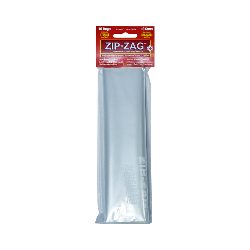 Zip Zag Smell Proof Zip Lock Bags