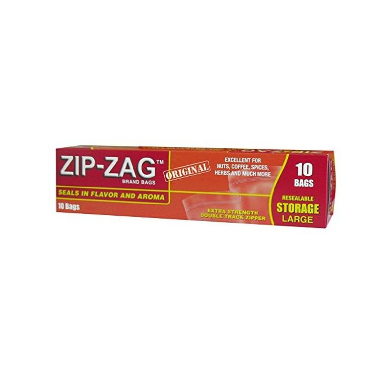 Zip Zag Bags Resealable Smell Proof